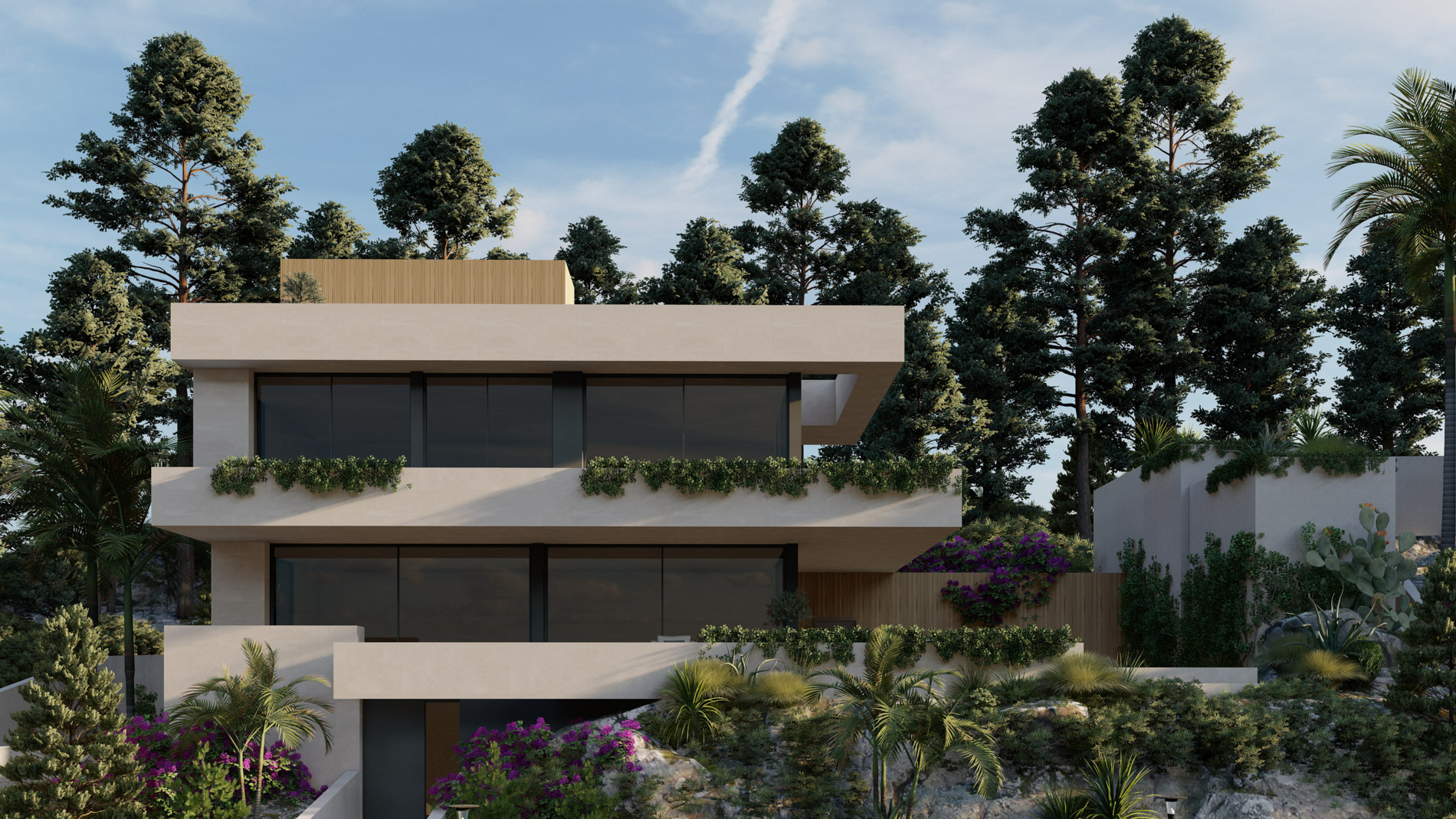 Plot with building license and sea views towards Puerto de Andratx and the village of Andratx, in Can Borràs